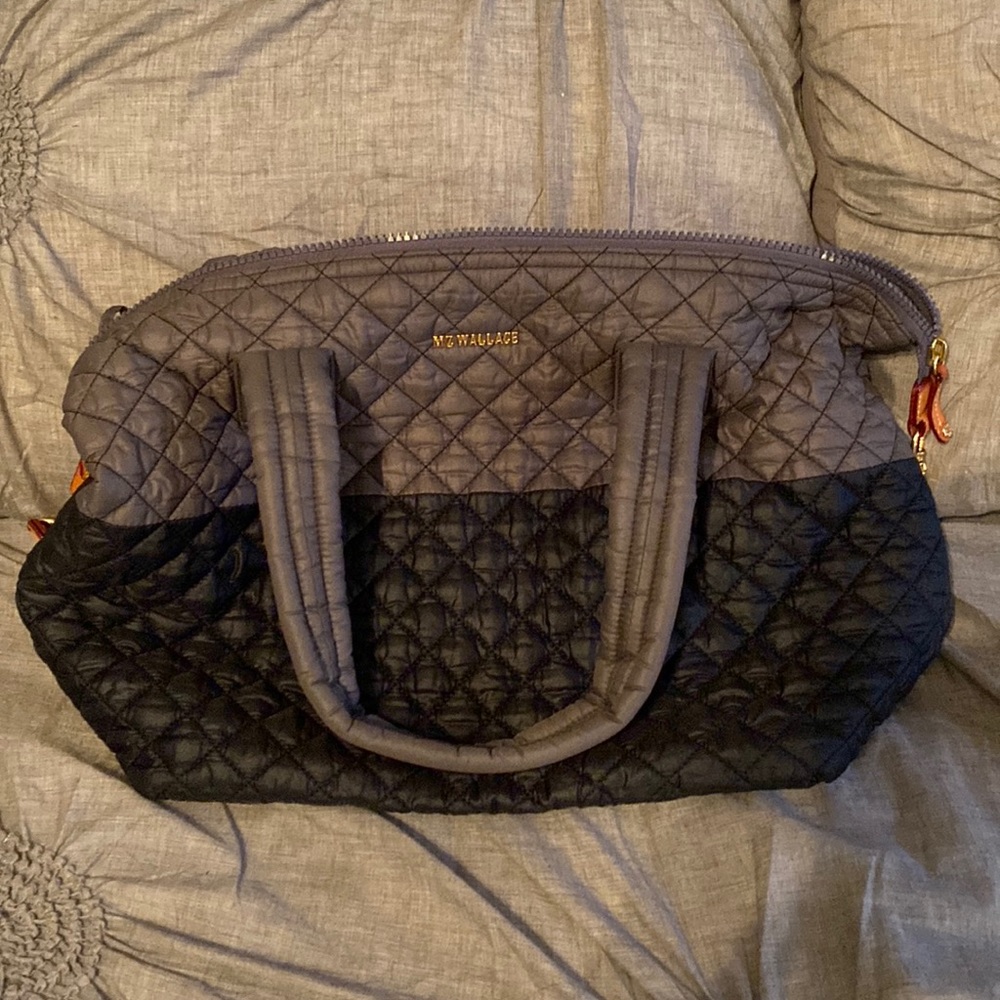 MZ Wallace Black/Magnet Large Sutton